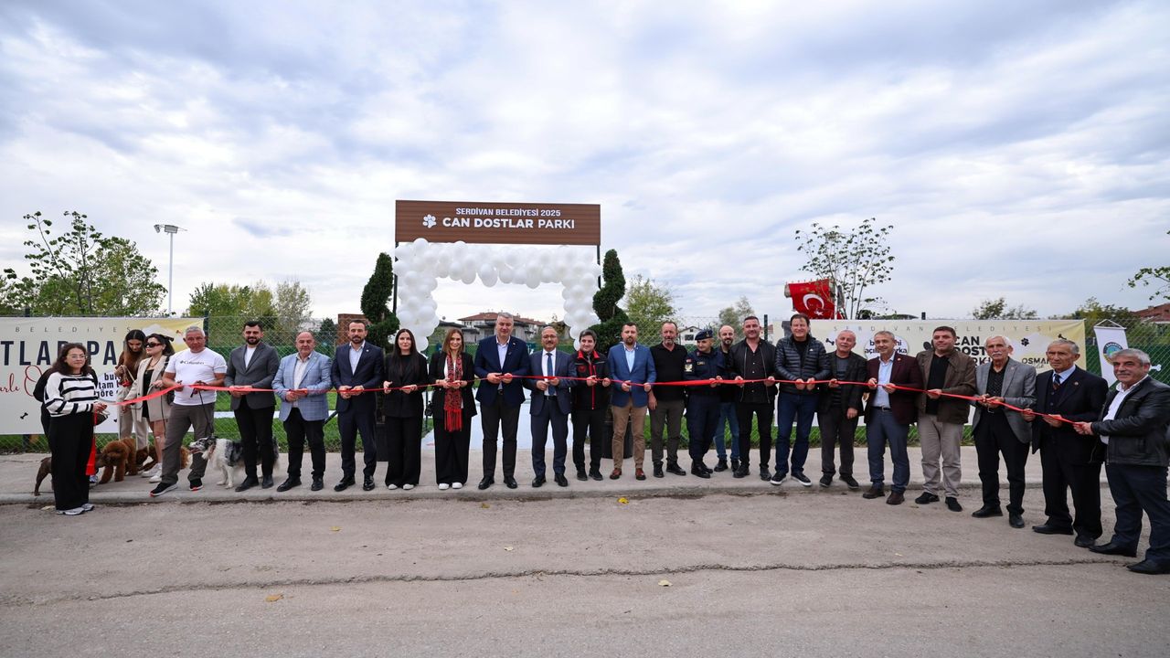 Serdivan'da evcil hayvanların yeni merkezi: Can Dostlar Parkı açıldı