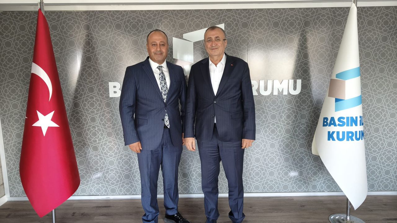 Başkan Balcı’dan BİK Ankara Bölge Müdürü Çelik’e ziyaret