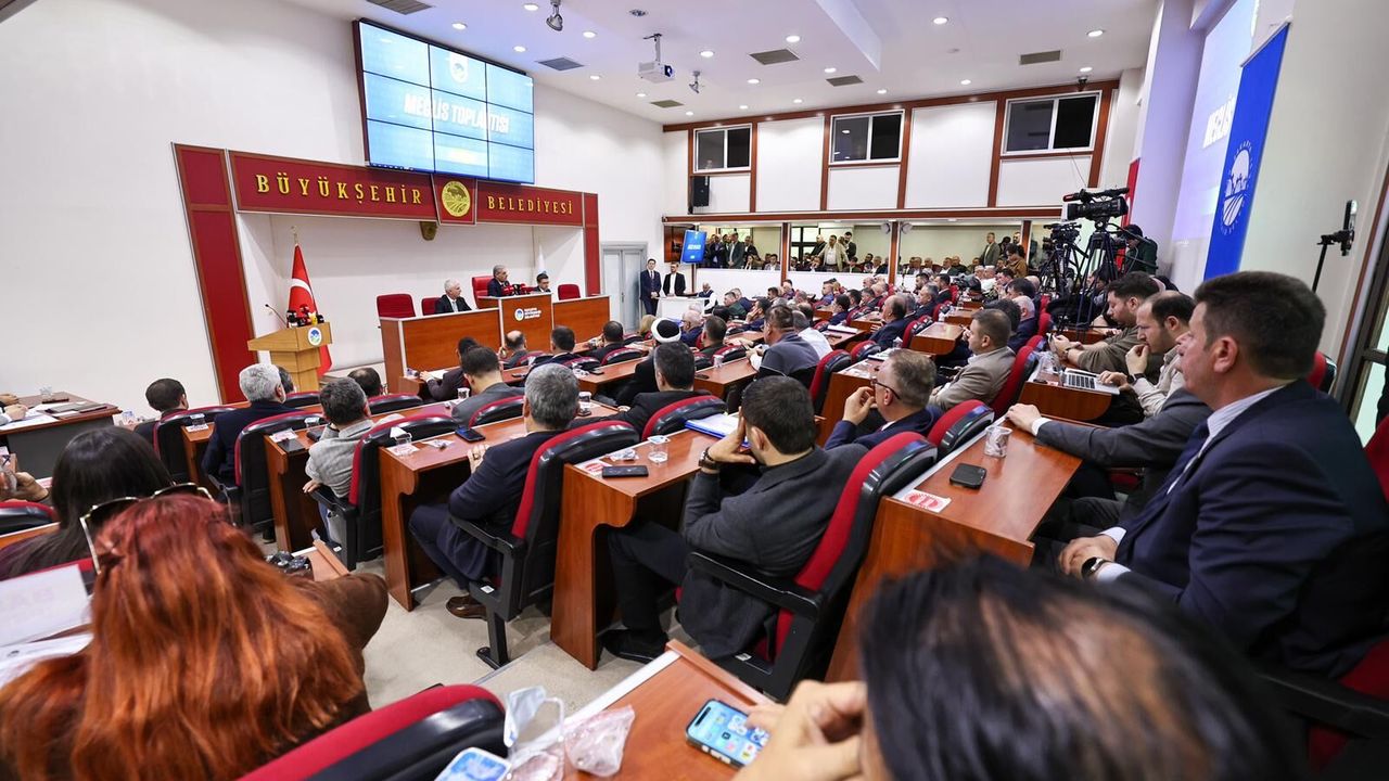 Büyükşehir meclisi toplanıyor