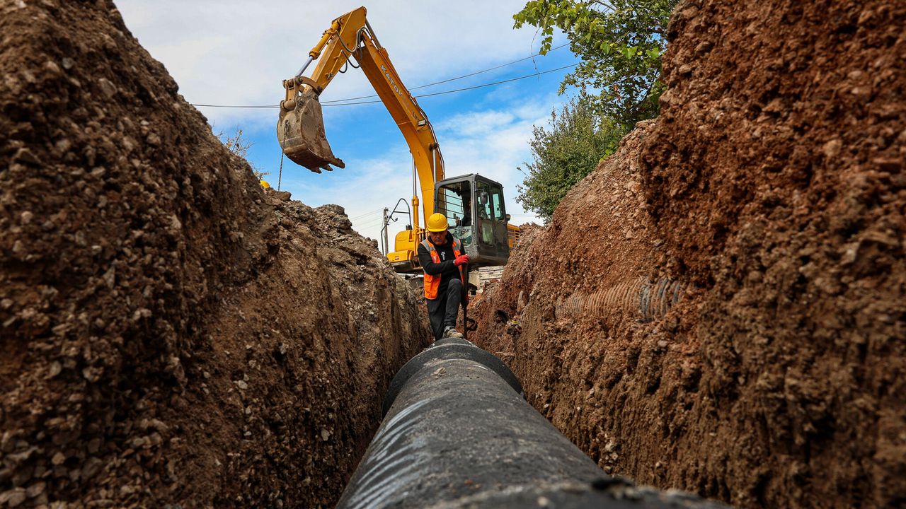 Arifiye’nin 12 kilometrelik dev altyapı projesinde son durum