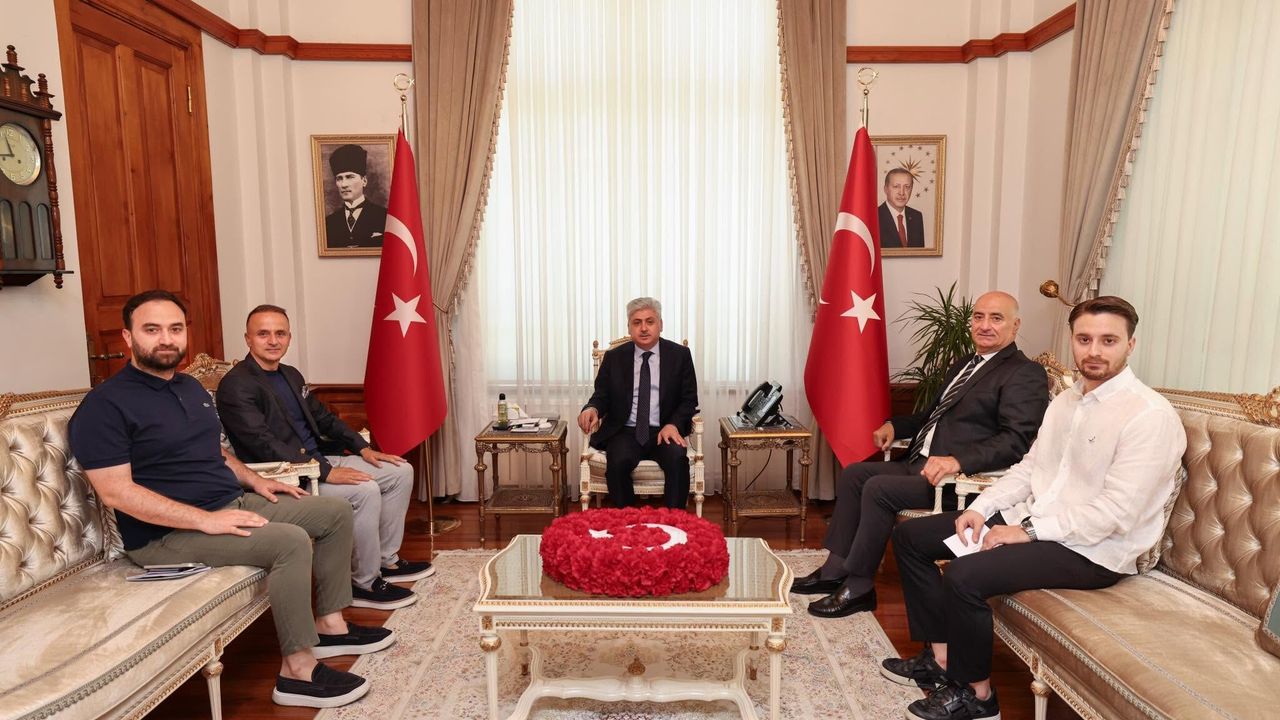 Ömer Arslan'dan Vali Doğan'a ziyaret