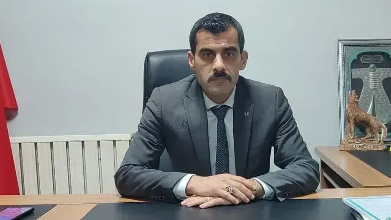 MHP'li başkanın baba acısı
