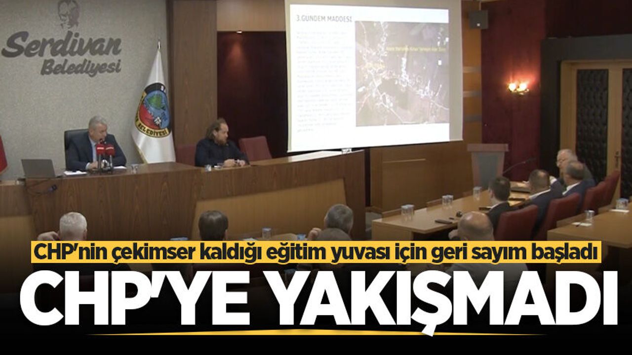 CHP'nin çekimser kaldığı eğitim yuvası için geri s