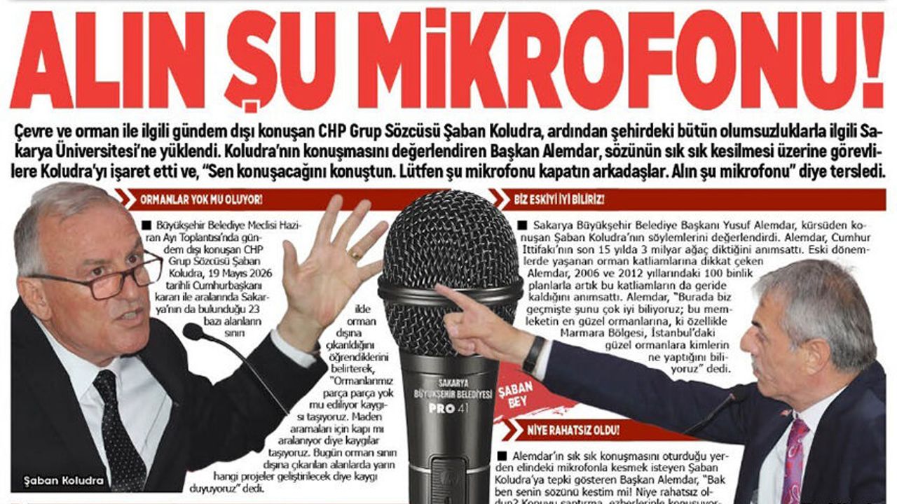 Koludra konuşurken dinleyen Alemdar kendisi konuşu