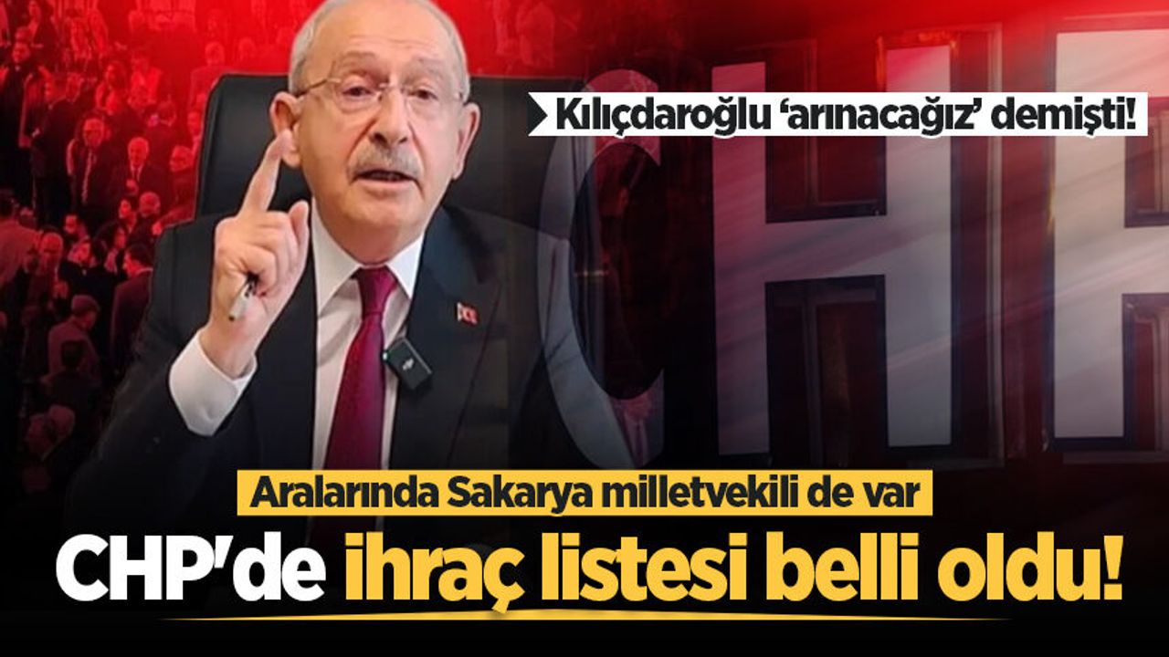 "Kılıçdaroğlu'nun CHP'den ihraç edeceği 10 isim belli oldu" 