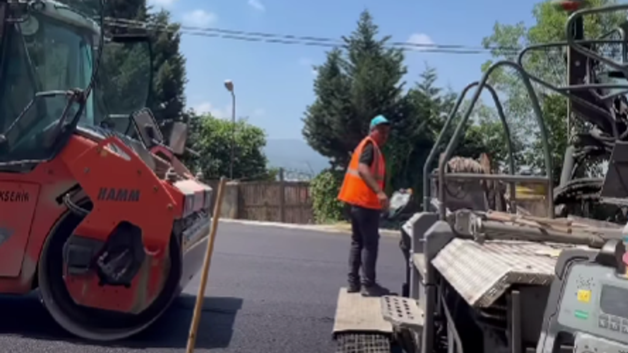 Büyükşehir'den Göl Mahallesi'ne asfalt