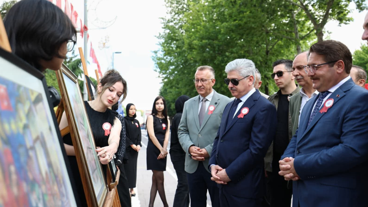 Geleneksel Osmanlı Mimarisi Resim Sergisi açıldı
