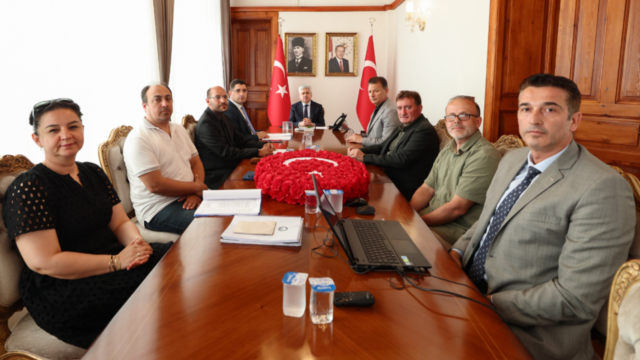 Harmantepe Kalesi Restorasyon Projesi toplantısı
