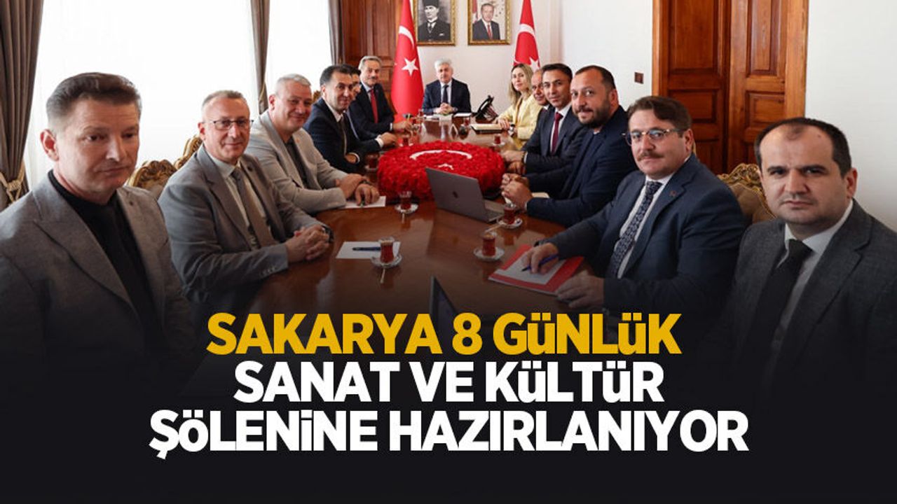 Sakarya’da dev festival için mesai başladı