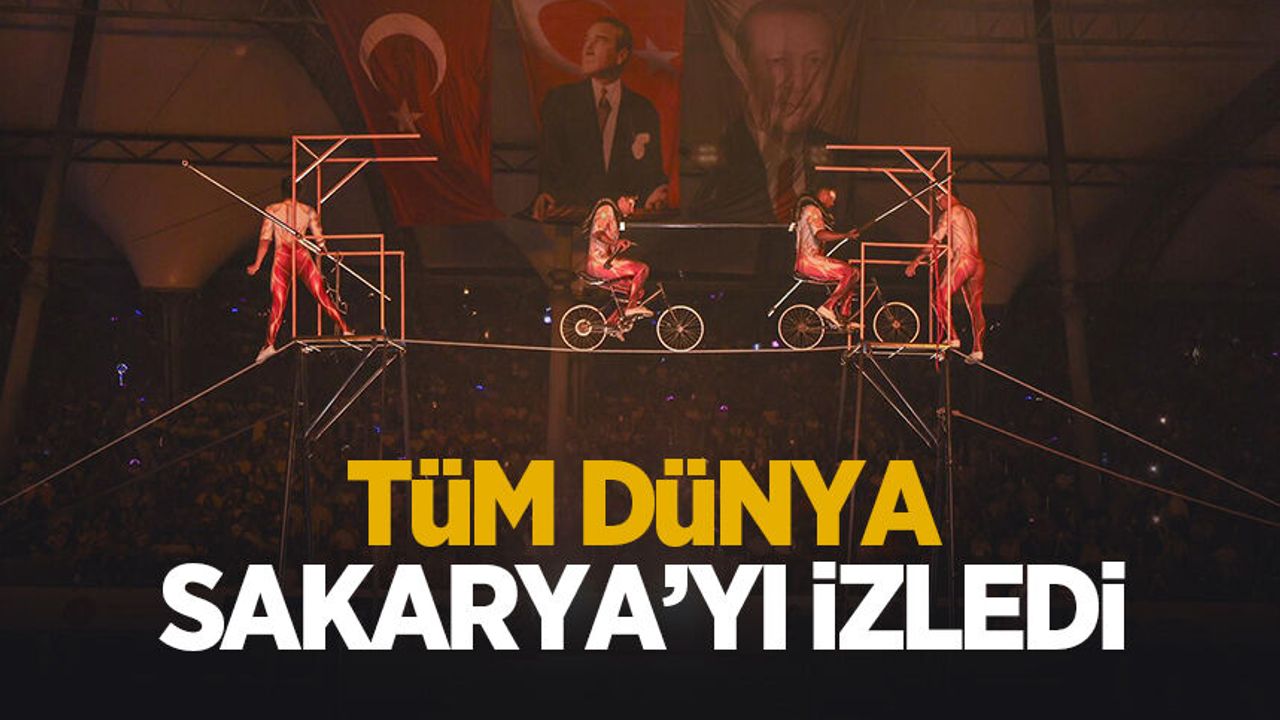 Ayçiçeği Vadisi’nde şölen gibi şampiyona: Tüm Dünya Sakarya’