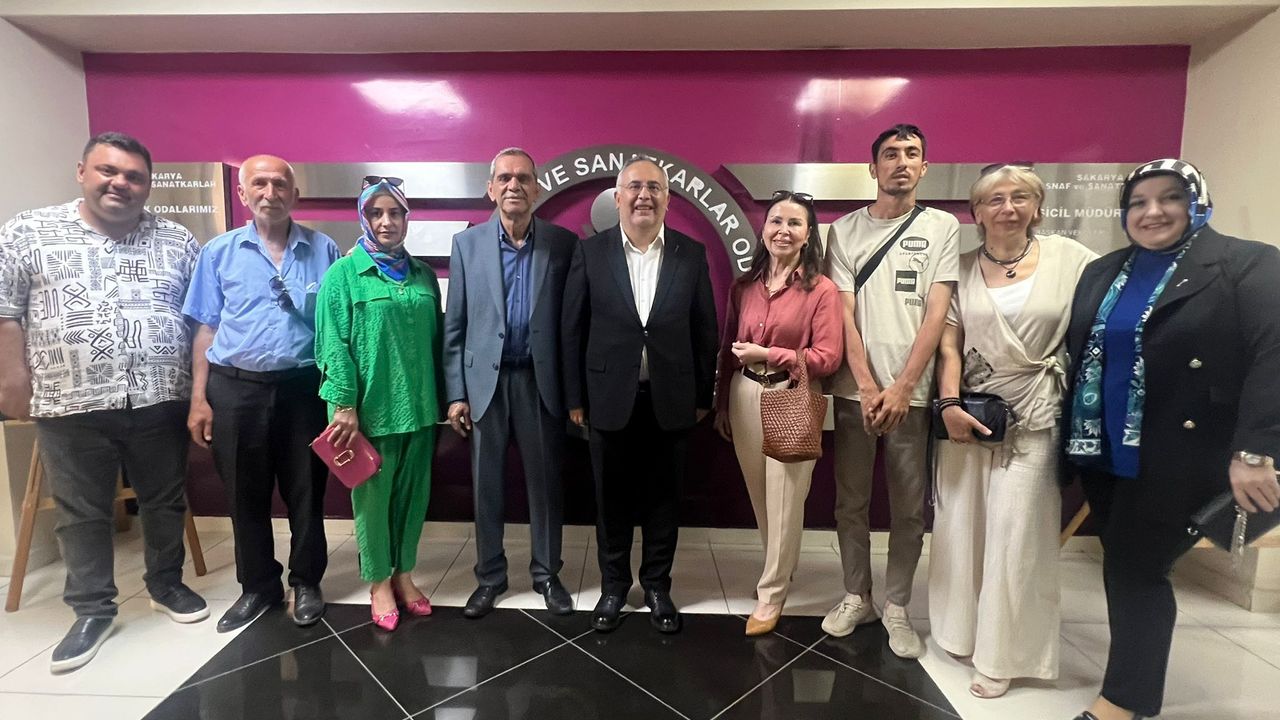 Anahtar Parti'den esnaf odalarına ziyaret