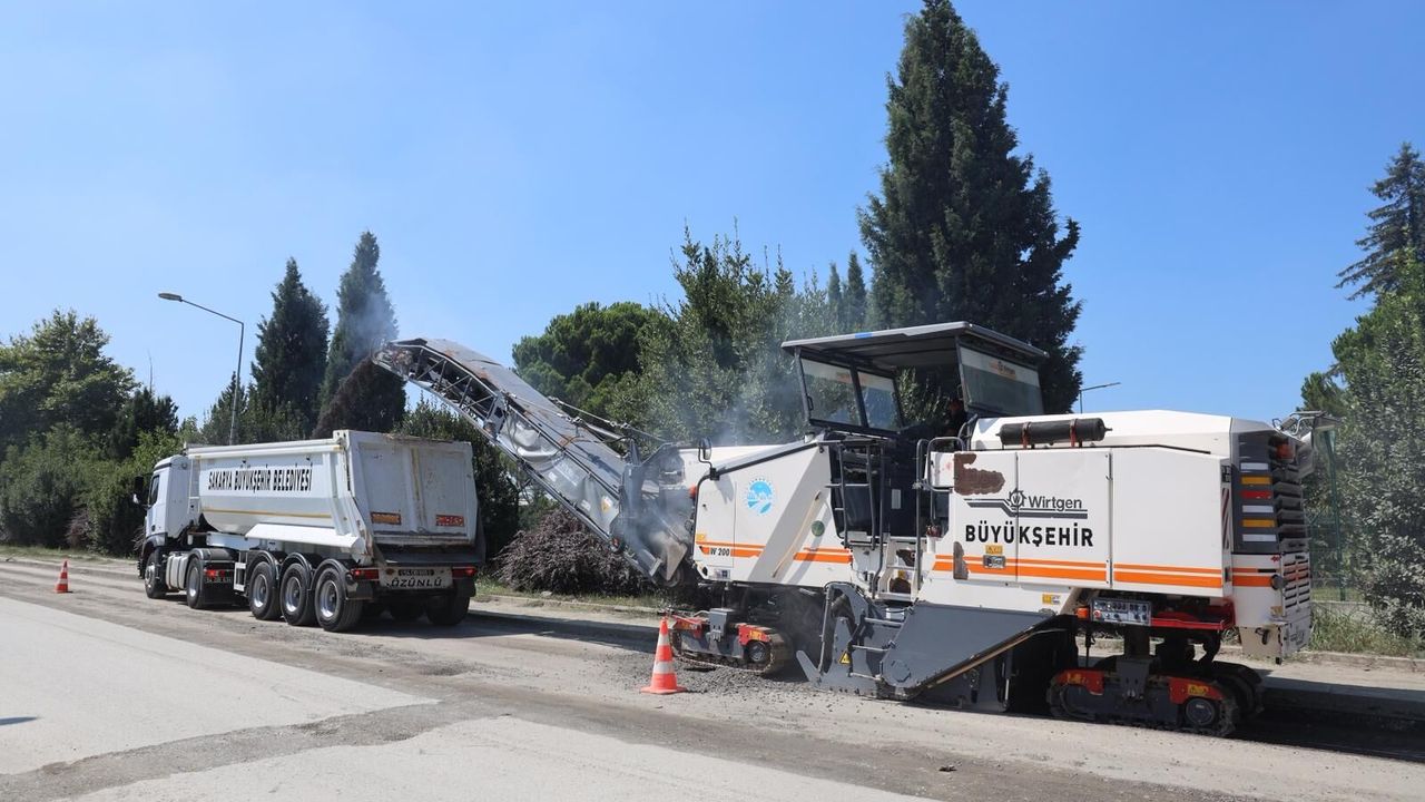 Arifiye’nin can damarında üst yapı çalışmaları başladı