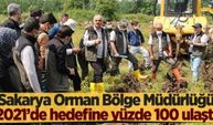 Sakarya Orman Bölge Müdürlüğü 2021’de hedefine yüzde 100 ulaştı