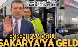 Ekrem İmamoğlu Sakarya'ya geldi! 