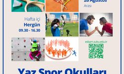 SUBÜ yaz spor okulları için kayıtlar başladı