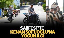 Kenan Sofuoğlu SAÜFEST'te yoğun ilgi gördü