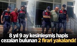 8 yıl 9 ay kesinleşmiş hapis cezaları bulunan 2 firari yakalandı!