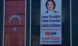 CHP Sakarya'dan Kaftancıoğlu'na destek pankartı