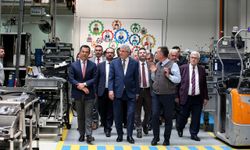 Başkan Ekrem Yüce, Türk Traktör fabrikasını ziyaret etti