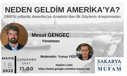 MUFAM’da 'Amerika’ya Anadolu’dan İlk Göç' konuşuldu