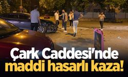 Çark Caddesi'nde maddi hasarlı kaza!