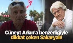 Cüneyt Arkın’a benzerliğiyle dikkat çeken Sakaryalı!