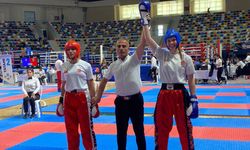Büyükşehir Kick Boks’cuları nefes kesti