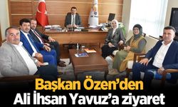 Başkan Özen’den Ali İhsan Yavuz’a ziyaret