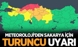 Meteoroloji'den Sakarya için turuncu uyarı