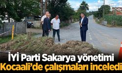 İYİ Parti Sakarya Kocaali’de selden etkilenen vatandaşları ziyaret etti