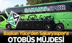 Başkan Ekrem Yüce'den Sakaryaspor'a otobüs müjdesi