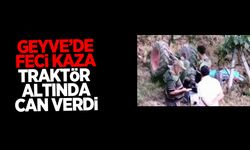 Traktör altında can verdi