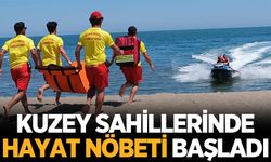 Kuzey sahillerinde hayat nöbeti başladı