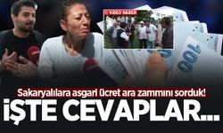 Sakaryalılara asgari ücret ara zammını sorduk! İşte cevaplar...