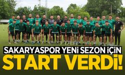 Sakaryaspor yeni sezon için start verdi!