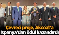 Çevreci proje, Akcoat’a İspanya’dan ödül kazandırdı