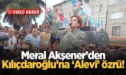 Meral Akşener’den Kılıçdaroğlu’na ‘Alevi’ özrü!