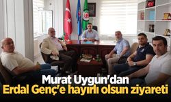 Murat Uygun'dan Erdal Genç'e hayırlı olsun ziyareti