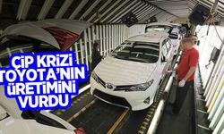 Toyota'nın üretimi yüzde 28 düştü