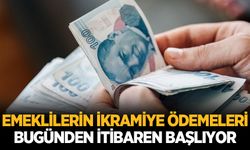 Emeklilerin ikramiye ödemeleri başlıyor