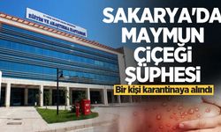 Sakarya'da bir kişi 'maymun çiçeği' şüphesiyle karantinaya alındı 