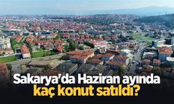 Sakarya'da Haziran ayında kaç konut satıldı?