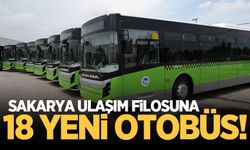 Sakarya'nın ulaşım filosuna 18 yeni otobüs geliyor!