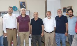 Ahde Vefa’dan Müjdat Çetin'e hayırlı olsun ziyareti