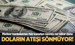 Doların ateşi sönmüyor!