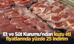 Et ve Süt Kurumu'ndan kuzu eti fiyatlarında yüzde 25 indirim