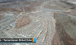 Suriyelilere 62 bin 145 briket evin yapımı tamamlandı