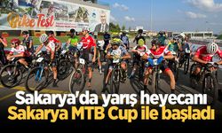 Sakarya'da yarış heyecanı Sakarya MTB Cup ile başladı