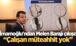 İmamoğlu'ndan Melen Barajı çıkışı: Çalışan müteahhit yok