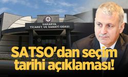 SATSO'dan seçim tarihi ile ilgili açıklama!